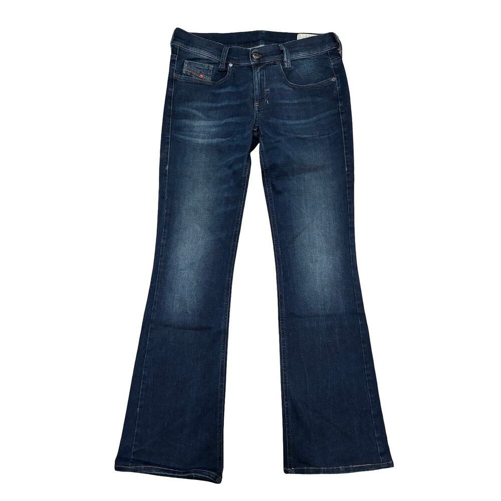 Diesel Loveboot Slim Bootcut Low Rise Stretch Jeans Wash 0845S W27 L32